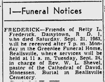 Betty L. Frederick